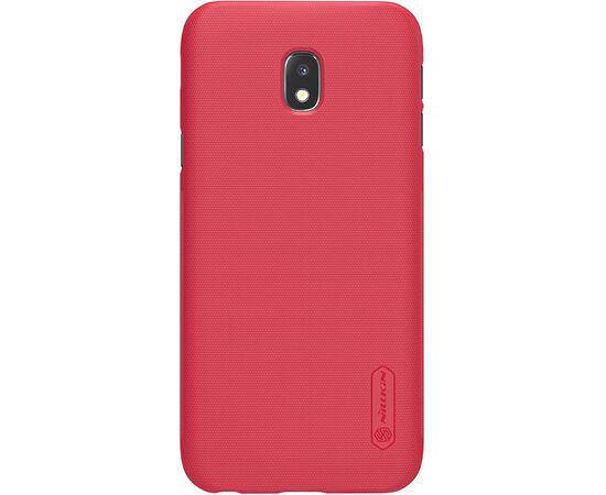 Придбати Чехол-накладка Nillkin Super Frosted Shield Samsung Galaxy J3 2017 (J330) Red, image , характеристики, відгуки