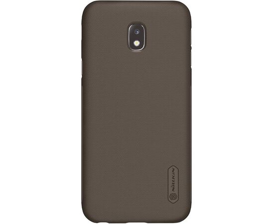 Придбати Чехол-накладка Nillkin Super Frosted Shield Samsung Galaxy J3 2017 (J330) Brown, image , характеристики, відгуки