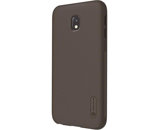 Придбати Чехол-накладка Nillkin Super Frosted Shield Samsung Galaxy J3 2017 (J330) Brown, image , зображення 3, характеристики, відгуки