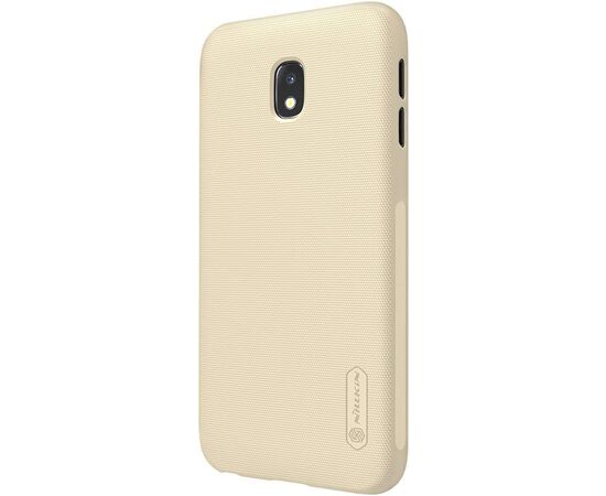 Придбати Чехол-накладка Nillkin Super Frosted Shield Samsung Galaxy J3 2017 (J330) Gold, image , зображення 3, характеристики, відгуки