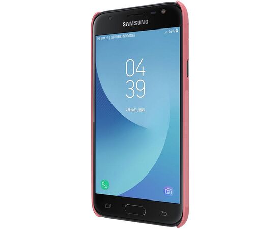 Придбати Чехол-накладка Nillkin Super Frosted Shield Samsung Galaxy J3 2017 (J330) Rose Gold, image , зображення 4, характеристики, відгуки