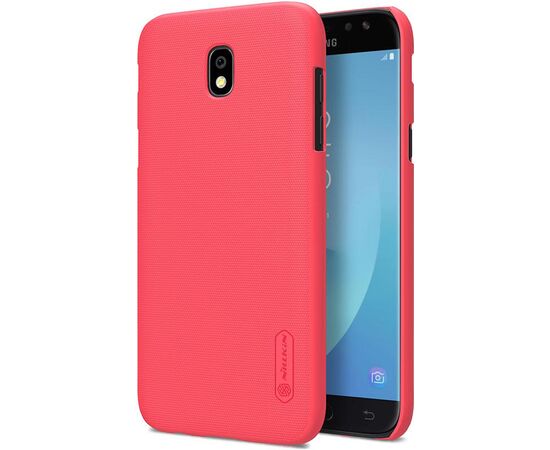 Придбати Чехол-накладка Nillkin Super Frosted Shield Samsung Galaxy J7 2017 (J730) Red, image , зображення 6, характеристики, відгуки