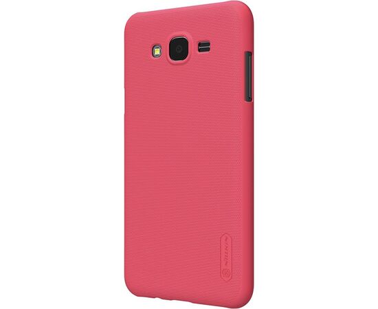 Придбати Чехол-накладка Nillkin Super Frosted Shield Samsung Galaxy J7 Neo (J701F) Red, image , зображення 4, характеристики, відгуки