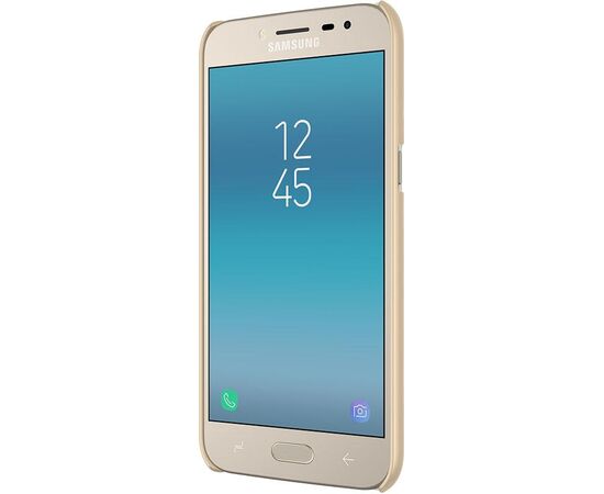 Купить Чехол-накладка Nillkin Super Frosted Shield Samsung Galaxy J2 2018 J250 Gold, фото , изображение 3, характеристики, отзывы