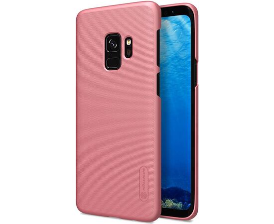 Купить Чехол-накладка Nillkin Super Frosted Shield Samsung Galaxy S9 G960 Rose Gold, фото , изображение 6, характеристики, отзывы