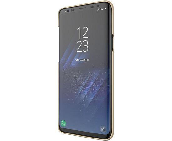 Придбати Чехол-накладка Nillkin Super Frosted Shield Samsung Galaxy S9 Plus G965 Gold, image , зображення 3, характеристики, відгуки