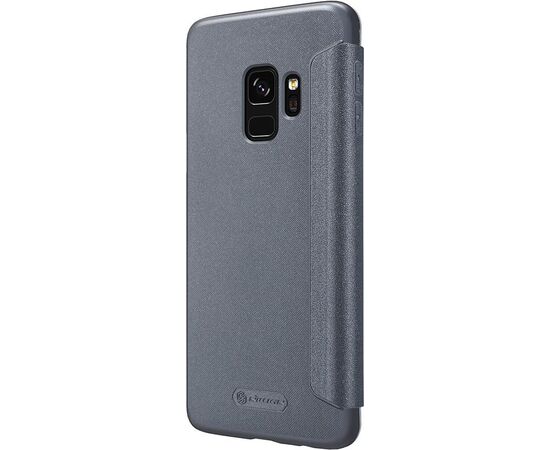 Придбати Чехол-книжка Nillkin Sparkle Leather Case Samsung Galaxy S9 Black, image , зображення 4, характеристики, відгуки