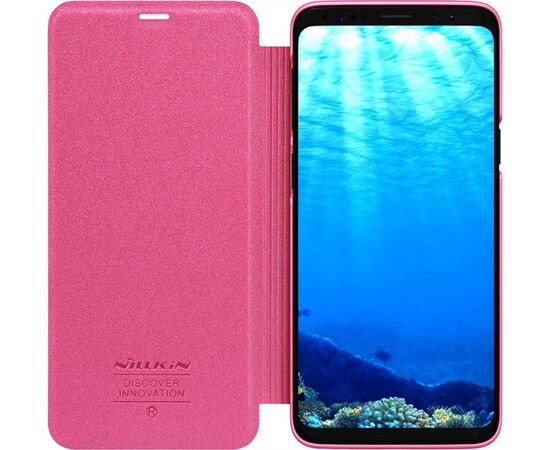 Придбати Чехол-книжка Nillkin Sparkle Leather Case Samsung Galaxy S9 Red, image , зображення 5, характеристики, відгуки