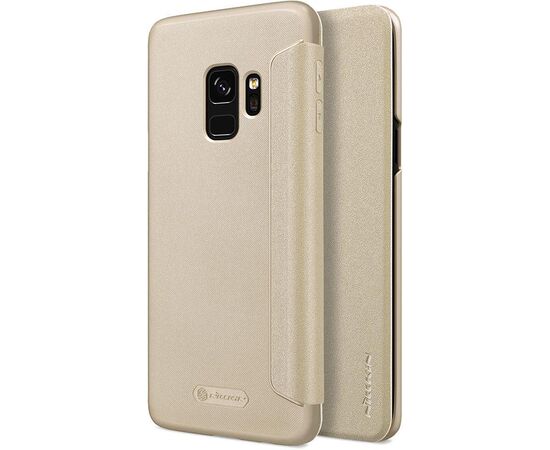 Придбати Чехол-книжка Nillkin Sparkle Leather Case Samsung Galaxy S9 Gold, image , зображення 6, характеристики, відгуки