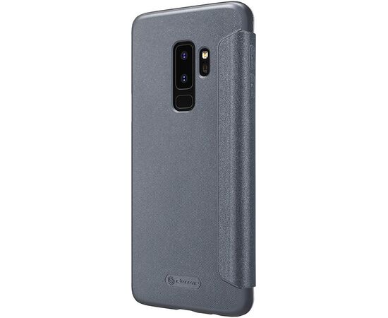 Купить Чехол-книжка Nillkin Sparkle Leather Case Samsung Galaxy S9+ Black, фото , изображение 4, характеристики, отзывы