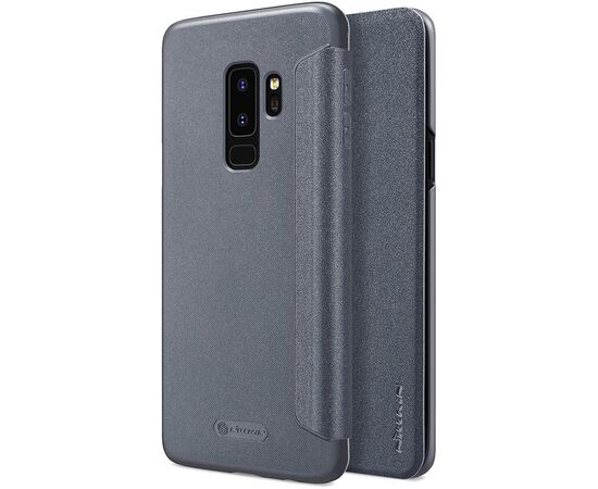 Купить Чехол-книжка Nillkin Sparkle Leather Case Samsung Galaxy S9+ Black, фото , изображение 6, характеристики, отзывы