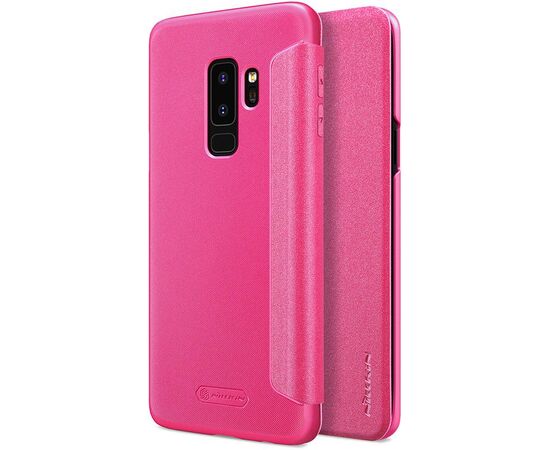 Придбати Чехол-книжка Nillkin Sparkle Leather Case Samsung Galaxy S9+ Red, image , зображення 6, характеристики, відгуки