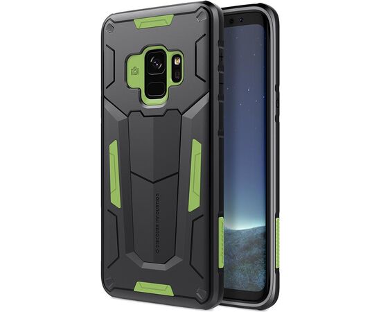 Придбати Чехол-накладка Nillkin Defender Case II Samsung Galaxy S9 Green, image , зображення 6, характеристики, відгуки