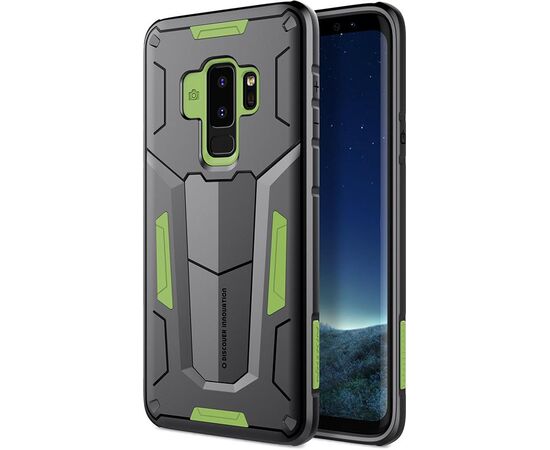 Придбати Чехол-накладка Nillkin Defender Case II Samsung Galaxy S9+ Green, image , зображення 6, характеристики, відгуки