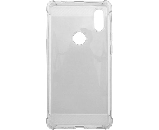 Купить Чехол-накладка TOTO Shockproof Carbon Brush TPU Case Xiaomi Mix 2S Clear, фото , изображение 3, характеристики, отзывы