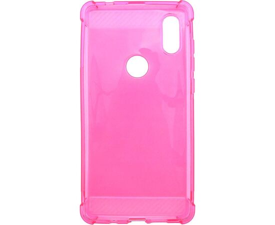 Придбати Чехол-накладка TOTO Shockproof Carbon Brush TPU Case Xiaomi Mix 2S Pink, image , зображення 3, характеристики, відгуки