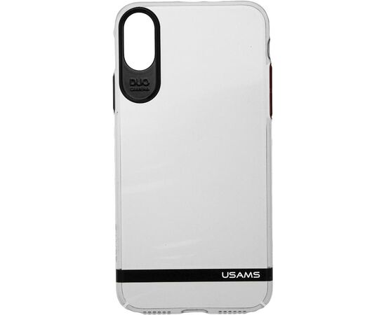 Купить Чехол-накладка Usams Q-plating Series Apple iPhone X Black, фото , изображение 2, характеристики, отзывы