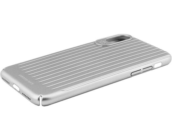 Купить Чехол-накладка Usams Trunk Series Apple iPhone X Silver, фото , изображение 5, характеристики, отзывы