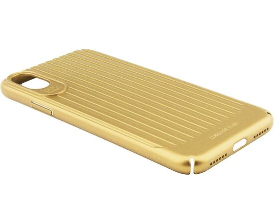 Купить Чехол-накладка Usams Trunk Series Apple iPhone X Gold, фото , изображение 4, характеристики, отзывы