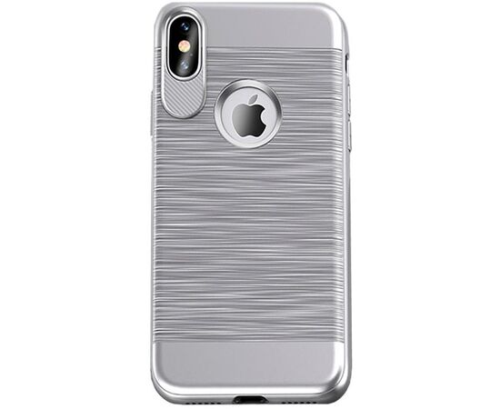 Купить Чехол-накладка Usams Lavan Series Apple iPhone X Silver, фото , характеристики, отзывы