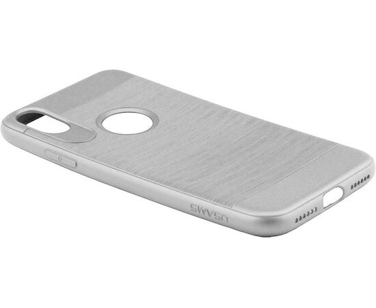 Купить Чехол-накладка Usams Lavan Series Apple iPhone X Silver, фото , изображение 5, характеристики, отзывы