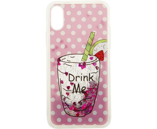 Придбати Чехол-накладка TOTO Liquid TPU Cases Apple iPhone X/XS Drink Me, image , зображення 2, характеристики, відгуки