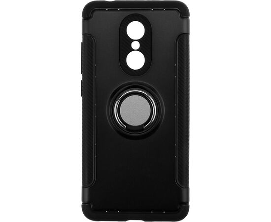 Придбати Чехол-накладка TOTO TPU Case Ring series 2 in 1 Xiaomi Redmi 5 Black, image , зображення 2, характеристики, відгуки