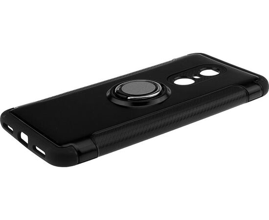 Придбати Чехол-накладка TOTO TPU Case Ring series 2 in 1 Xiaomi Redmi 5 Black, image , зображення 4, характеристики, відгуки