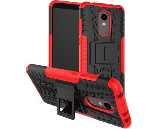 Придбати Чехол-накладка TOTO Dazzle Kickstand 2 in 1 Case Xiaomi Redmi 5 Red, image , характеристики, відгуки