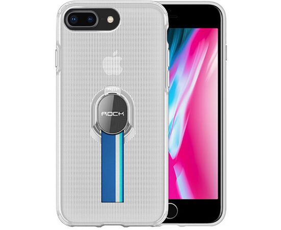 Купить Чехол-накладка Rock TPU+PC MOC Pro Series Protection Case Apple iPhone 8 Plus Transparent, фото , характеристики, отзывы