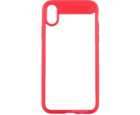 Купить Чехол-накладка Rock TPU+PU Clarity Series Case Apple iPhone X Red, фото , характеристики, отзывы