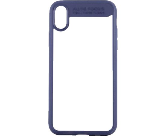 Придбати Чехол-накладка Rock TPU+PU Clarity Series Case Apple iPhone X Blue, image , характеристики, відгуки