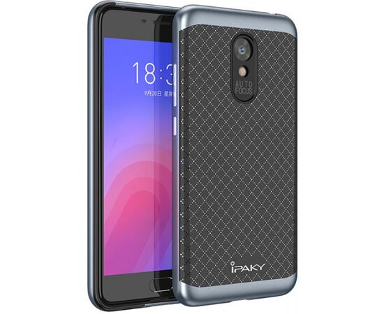 Придбати Чехол-накладка Ipaky Bumblebee Series/PC Frame With TPU Case Meizu M6 Gray, image , характеристики, відгуки