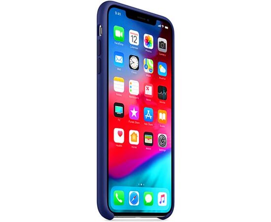 Купить Чехол-накладка TOTO Silicone Case Apple iPhone XS Max Midnight Blue, фото , изображение 2, характеристики, отзывы