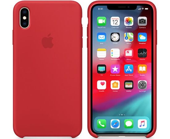 Купить Чехол-накладка TOTO Silicone Case Apple iPhone XS Max Red, фото , изображение 2, характеристики, отзывы