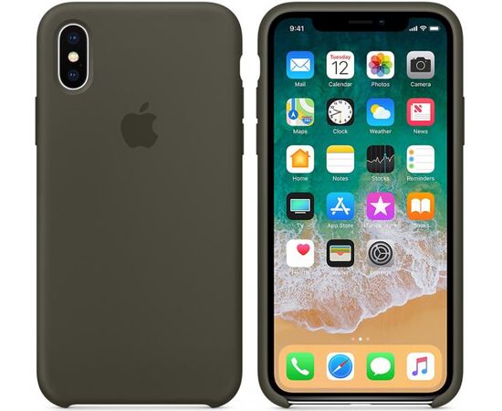 Придбати Чехол-накладка TOTO Silicone Case Apple iPhone XS Max Dark Grey, image , зображення 2, характеристики, відгуки