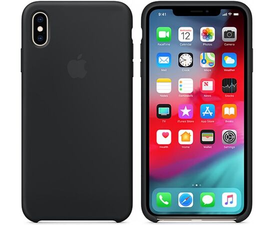 Купить Чехол-накладка TOTO Silicone Case Apple iPhone XS Max Black, фото , изображение 2, характеристики, отзывы