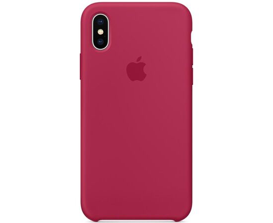 Придбати Чехол-накладка TOTO Silicone Case Apple iPhone XS Max Rose Red, image , характеристики, відгуки