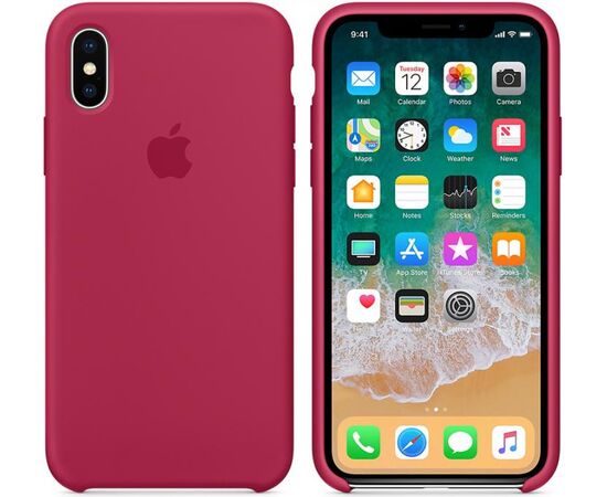 Придбати Чехол-накладка TOTO Silicone Case Apple iPhone XS Max Rose Red, image , зображення 2, характеристики, відгуки