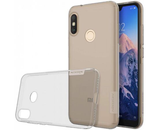 Придбати Чехол-накладка Nillkin TPU Nature Case Xiaomi Mi A2 Lite/Redmi 6 Pro Gray, image , характеристики, відгуки