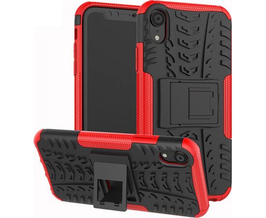 Придбати Чехол-накладка TOTO Dazzle Kickstand 2 in 1 Case Apple iPhone XR Red, image , зображення 2, характеристики, відгуки