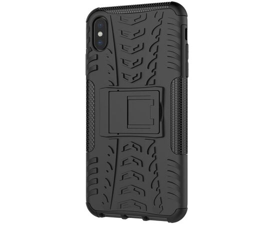 Придбати Чехол-накладка TOTO Dazzle Kickstand 2 in 1 Case Apple iPhone XS Max Black, image , зображення 3, характеристики, відгуки