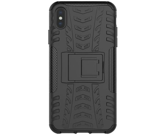 Придбати Чехол-накладка TOTO Dazzle Kickstand 2 in 1 Case Apple iPhone XS Max Black, image , зображення 8, характеристики, відгуки