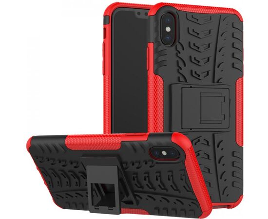 Придбати Чехол-накладка TOTO Dazzle Kickstand 2 in 1 Case Apple iPhone XS Max Red, image , зображення 2, характеристики, відгуки