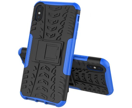 Придбати Чехол-накладка TOTO Dazzle Kickstand 2 in 1 Case Apple iPhone XS Max Blue, image , характеристики, відгуки