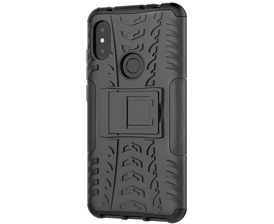 Придбати Чехол-накладка TOTO Dazzle Kickstand 2 in 1 Case Xiaomi Redmi Note 6 Pro Black, image , характеристики, відгуки