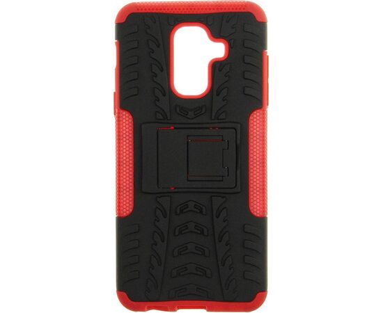 Придбати Чехол-накладка TOTO Dazzle Kickstand 2 in 1 Case Samsung Galaxy A6+ 2018 Red, image , зображення 2, характеристики, відгуки