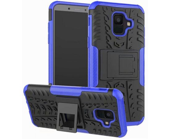 Придбати Чехол-накладка TOTO Dazzle Kickstand 2 in 1 Case Samsung Galaxy A6+ 2018 Blue, image , зображення 7, характеристики, відгуки