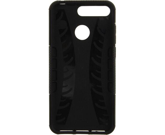 Придбати Чехол-накладка TOTO Dazzle Kickstand 2 in 1 Case Huawei Y6 2018 Black, image , зображення 3, характеристики, відгуки