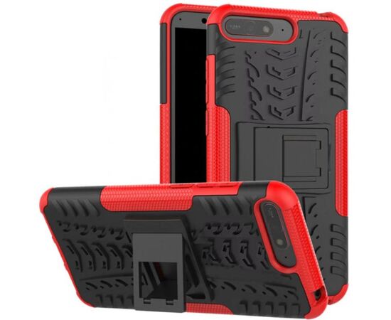 Придбати Чехол-накладка TOTO Dazzle Kickstand 2 in 1 Case Huawei Y6 2018 Red, image , зображення 7, характеристики, відгуки